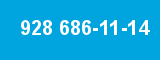 928 686-11-14